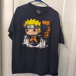Funko! Tee: Naruto Run - Naruto Run Run - Metallic - XL
